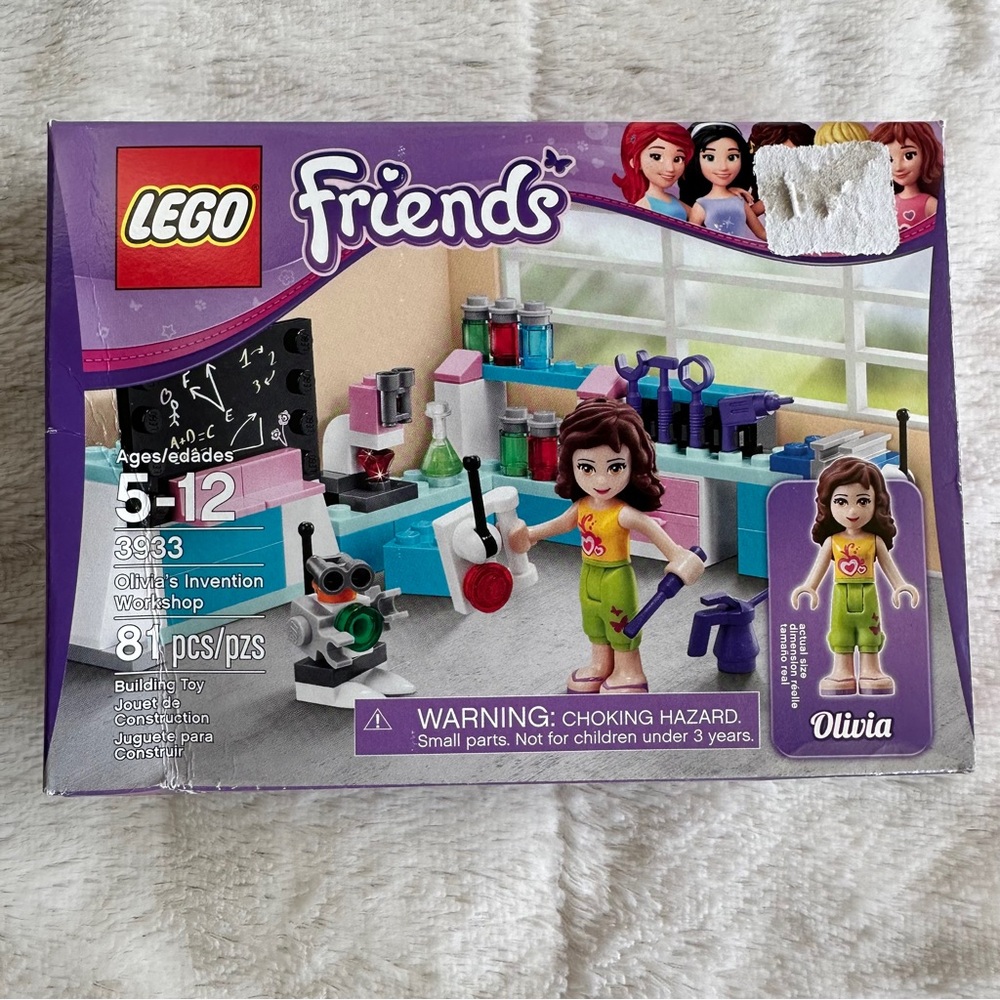 LEGO Friends Olivia’s Invention Workshop #3933
